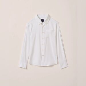 Johnnie-o Boys White Button Down Size 10
